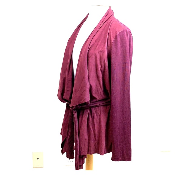 Jack Womens Fancy a Shag Drape Front Cardigan with Fringe Detail